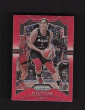 2020 Panini Prizm WNBA #9 Kelsey Plum Ruby Wave