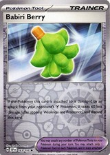Babiri Berry 163/191 REVERSE HOLO Surging Sparks NM