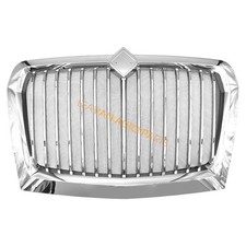 Grille For 2018 International Harvester Lt625 Trucks With Bug Screen Chrome