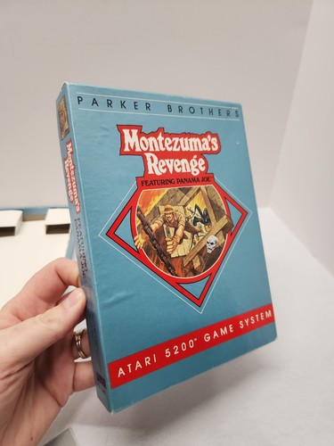 Montezuma's Revenge "featuring Panama Joe" - Atari 5200 (CIB) Complete in Box - Picture 9 of 18
