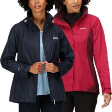 Regatta Womens Daysha Outdoor Walking Hiking Waterproof Hooded Jacket Coat