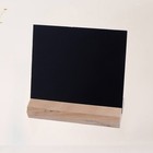  Wooden Message Board Mini Blackboard with Stand Small Chalkboard