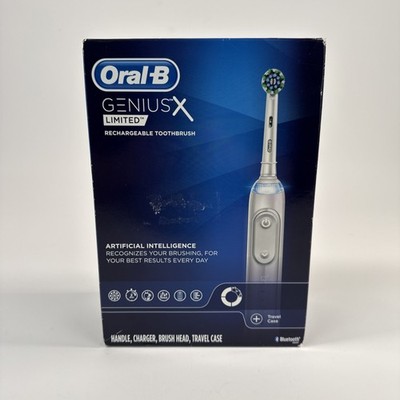 Oral-B Genius X Limited Rechargeable Electric Toothbrush - White