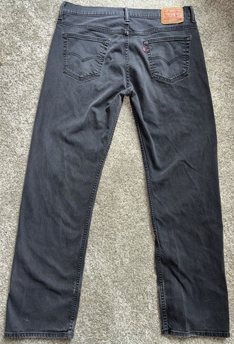 Levi's 569 Herren Stretch Jeans 36x36 schwarz dunkle Waschung 99% Baumwolle 1% Elasthan schön