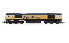 HORNBY R30461 GBRf CLASS 66 CO-CO DRAX 50TH 66301 DIESEL LOCOMOTIVE MODEL TRAIN
