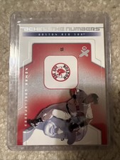 2002 E-X Behind the Numbers Boston Red Sox  #7 Nomar Garciaparra Baseball Card