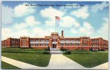 Postcard - William Howard Taft Junior High School - Oklahoma City, Oklahoma