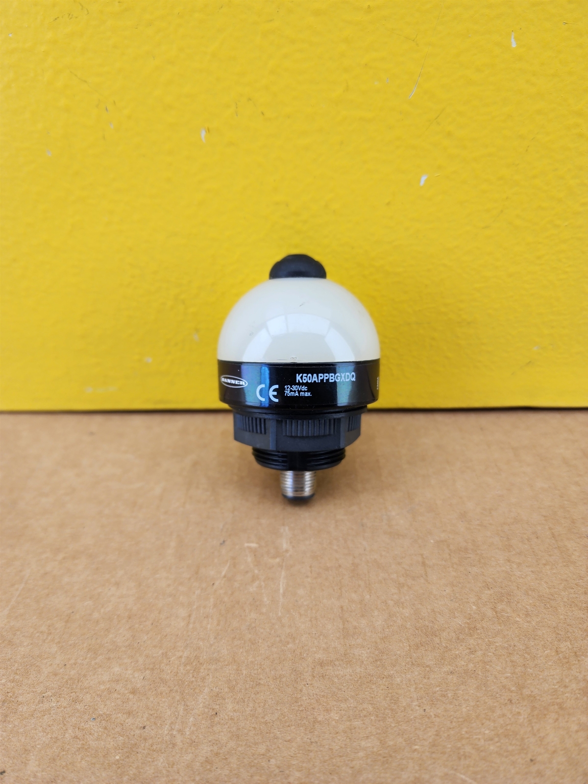 Banner K50APPBGXDQ 50 mm Illuminated Pick To Light Push Button, Green, 12-30 VDC