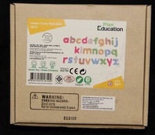 PLAN EDUCATION LOWER CASE ALPHABET SET - NEW IN BOX