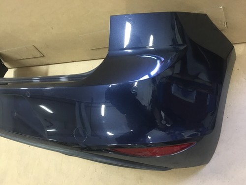 VW e-Golf Golf 7 Komplett Hinten Stoßstange 4xPDC Rear Bumper Lapiz Blue - Bild 2 von 10