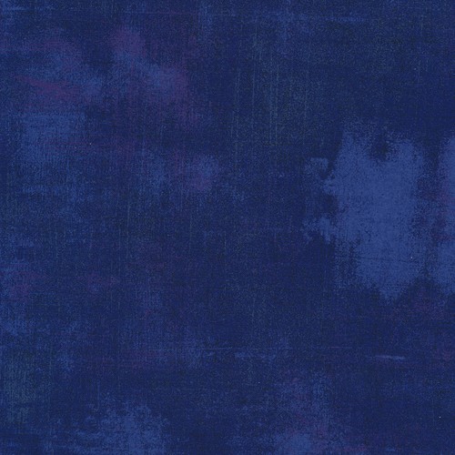 Nueva tela de acolchado gris básico azul marino Moda Grunge 30150-302 - Imagen 2 de 2