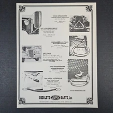 1979 Obsolete Ford Parts Inc Vintage Print Ad Oklahoma City OK Garage Mancave