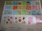 My First Rhymes Cotton Fabric Book Panel