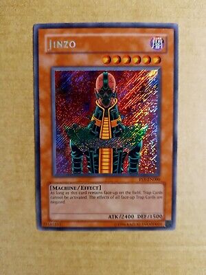 Jinzo PSV-EN000 unl Secret Rare Yugioh Mint/NM Worldwide Jinzo PSV-EN000 unl Secret Rare Yugioh Mint/NM Worldwide