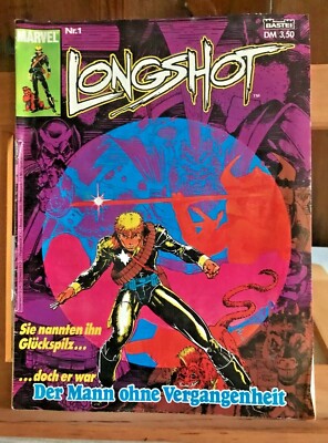 Marvel Comics  Heft Nr. 1 - Longshot (Bastei Verlag, 1988) Rarität alt