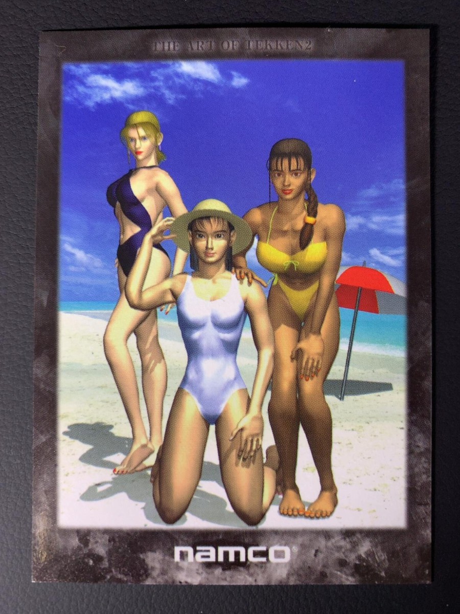 Nina Jun Michelle Tekken 2 051 Namco Card Epoch 1998 Japanese | eBay