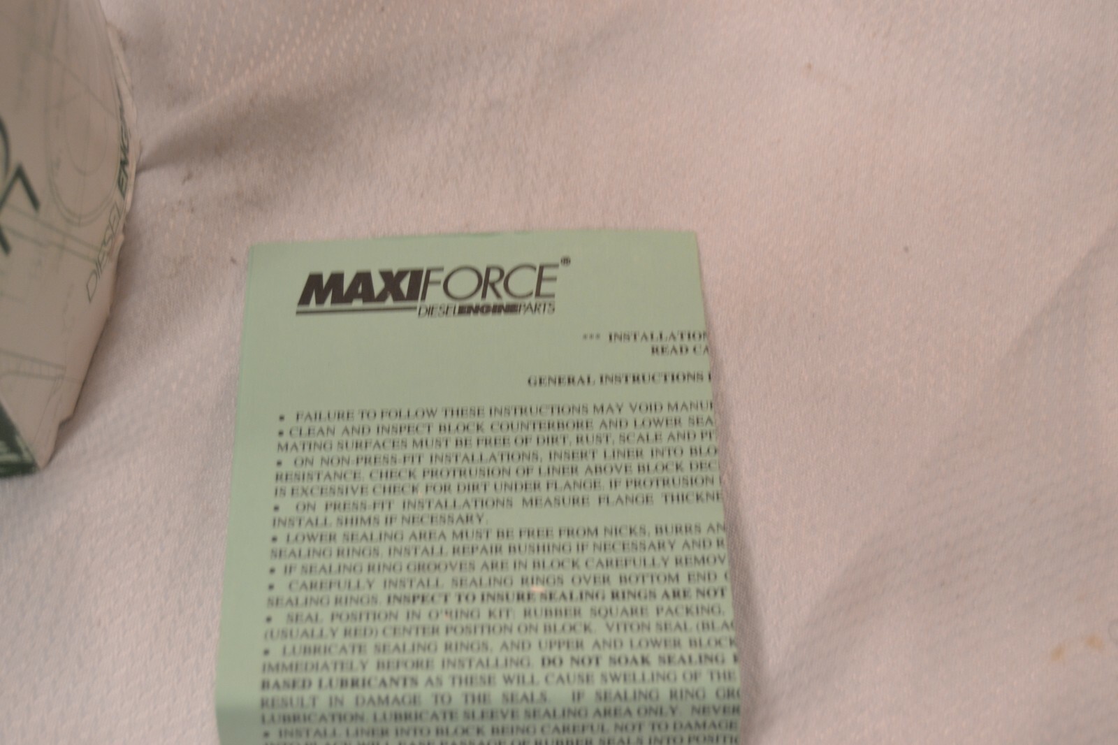 New MaxiForce TRE53073 Piston Liner Kit for John Deere 300 Series