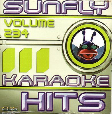 Sunfly Karaoke Hits - SF234 - Karaoke Pop Chart Hits CDG Disc