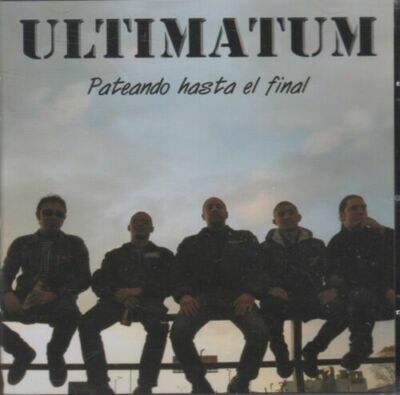 ULTIMATUM-PATEANDO HASTA EL FINAL''CD'' Oi!Oi!Oi! Skin Way of Life/PUNK/