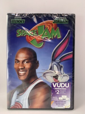 Space Jam DVD 1996 Michael Jordan & Bugs Bunny Rated PG Widescreen Warner Bros