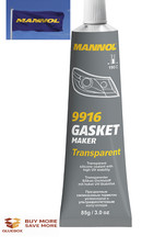 Silicone Sealant Mannol Transparent Glue Operating Temp -40  C to 230  C 85g