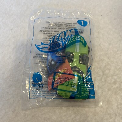 RARE McDonalds Team Hot Wheels Twin Mill III Green 2015 No. 1 HTF