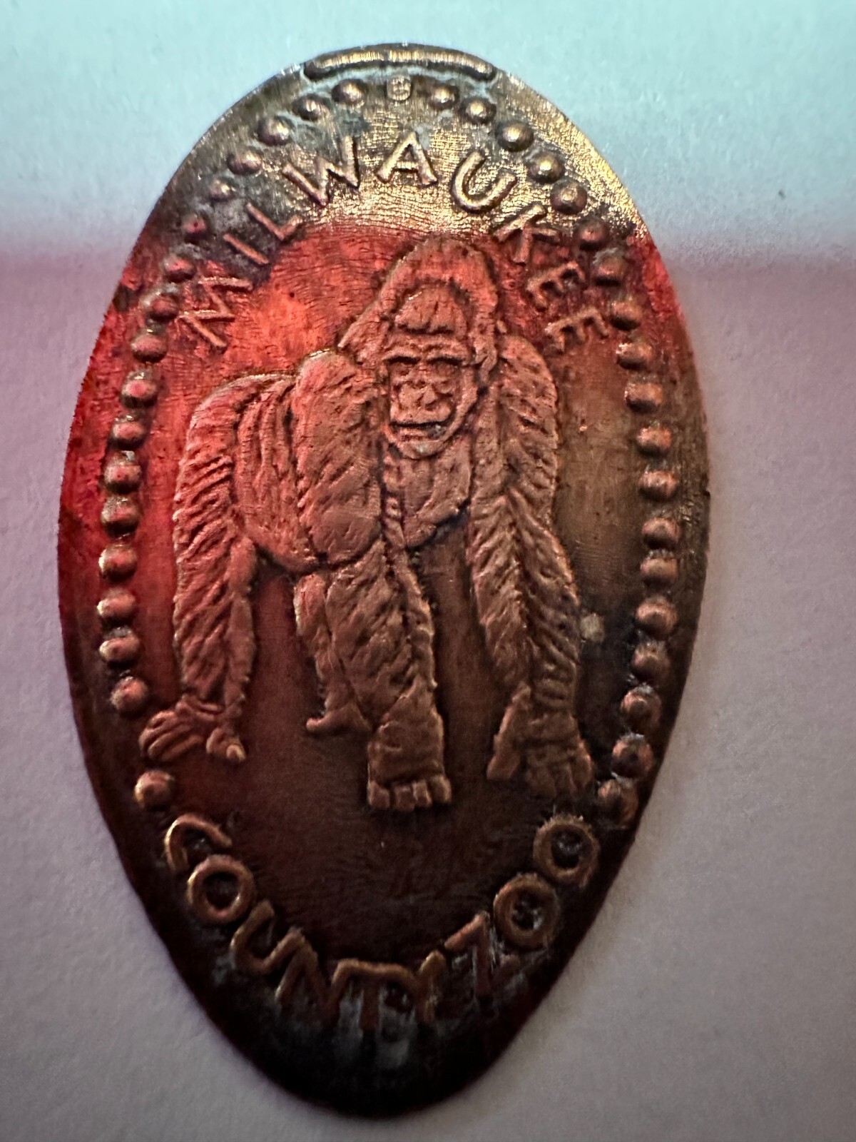 Milwaukee County Zoo Elongated Coin Smashed Pressed Penny eBay