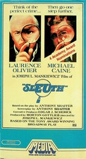 Sleuth 1983 - VHS - Media Home Entertainment - Rated PG - Pre-owned