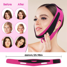 V-Line chin Lift Up Slimming Mask Cheek Belt Face slim Strap Band NEW UK
