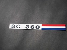 Amc Sc360 Hornet Metal Dash Emblem Sst Sportabout Amx Custom