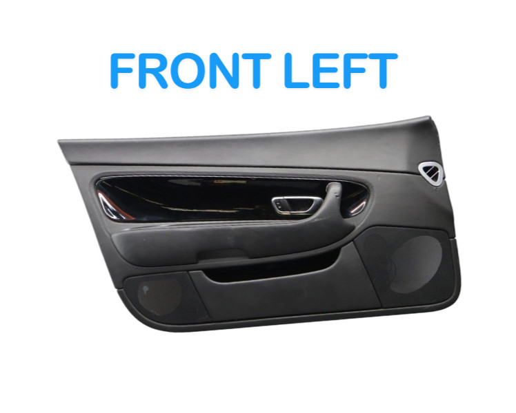 07-11 Bentley Continental GTC Convertible Left Side Interior Door Panel OEM