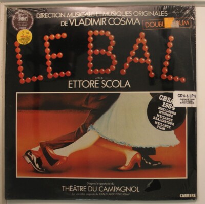 Vladimir Cosma 2-Disc Lp Le Bal Soundtrack On Carrere - Sealed / Sealed