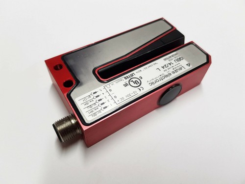 Leuze GSU 14/24 L Ultraschall Etikettengabel Sensor Teach-in NPN und PNP 50061406 - Bild 3 von 12