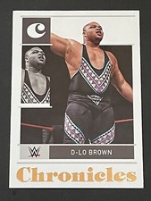 D-LO BROWN ~ 2022 WWE Chronicles BRONZE FOIL Parallel #15 NM+ ~ Burlington, NJ