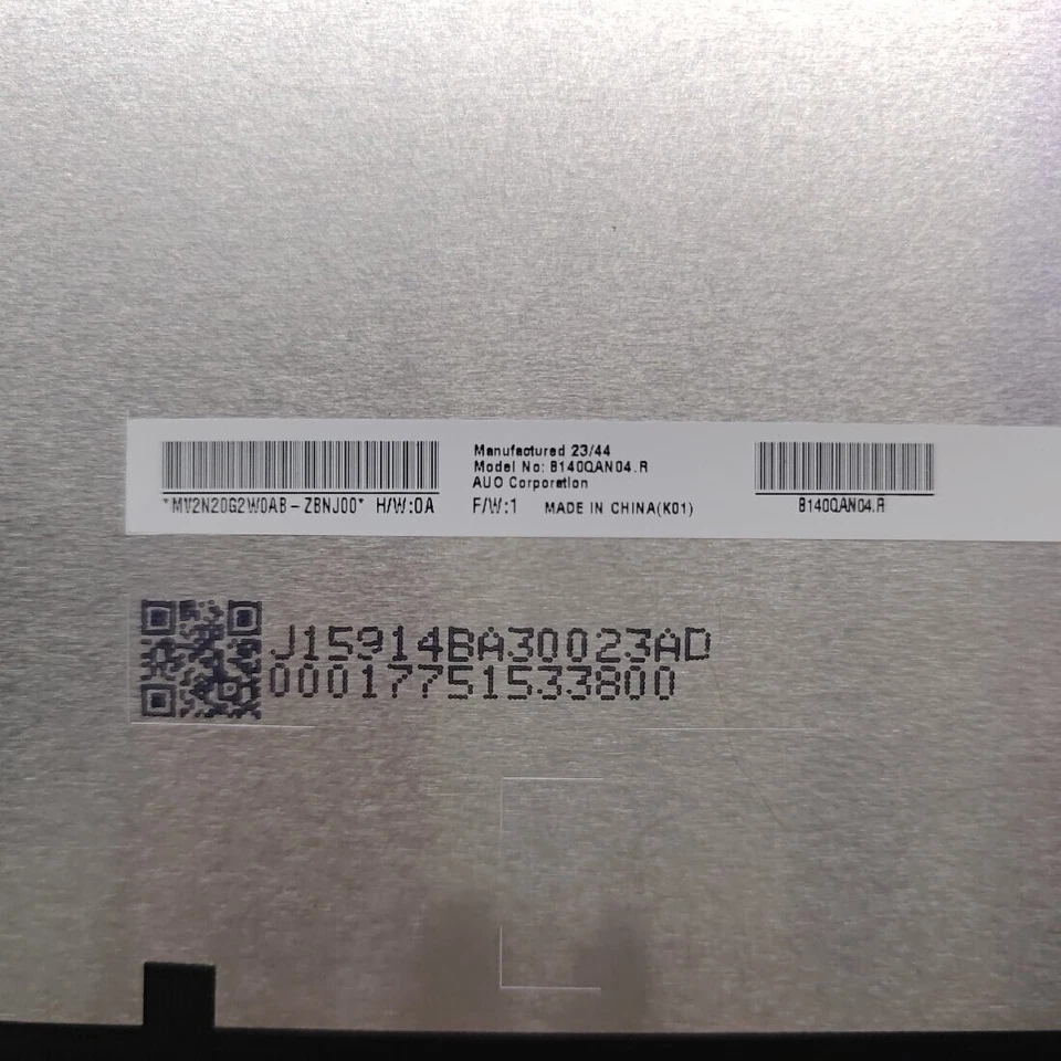 2.8K 14.0"QHD+ LAPTOP LCD SCREEN+Touch digitizer f MSI Summit E14 Flip EVO A13MT - Image 3 of 4