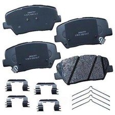 Disc Brake Pad Set-Premium Gold Ceramic Front...