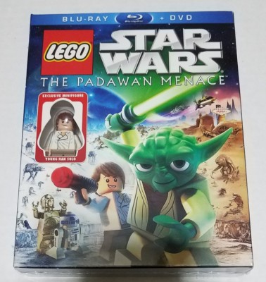 LEGO Star Wars: The Padawan Menace (Blu-ray Disc, 2012, 2-Disc Set)