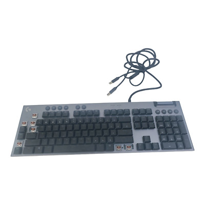 Logitech - G815 LIGHTSYNC Full-size Wired Mechanical GL Clicky Switch Gaming