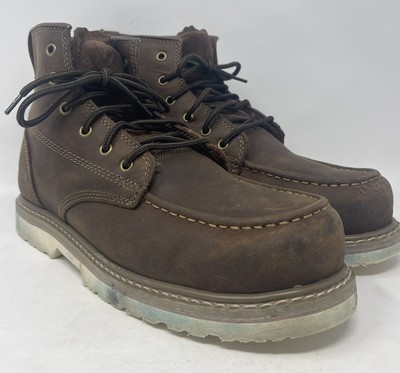 Brazos Wyatt EH Composite Toe Lace Up Work Boots Men Size 10 D