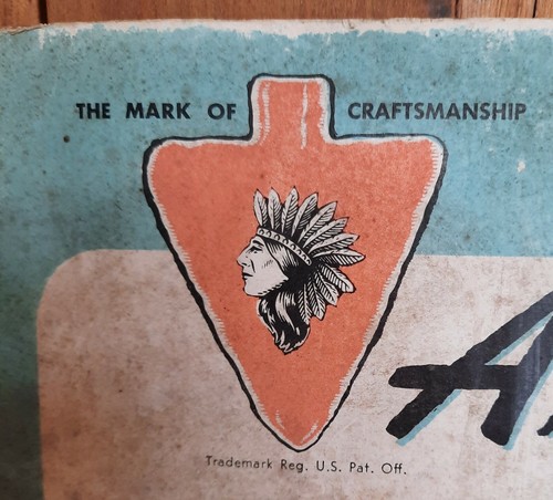 Vintage Pfeilspitze Dekorateur Nägel Laden Display, Mattatuck Herstellungsstück Co. Waterbury Conn. - Bild 12 von 12