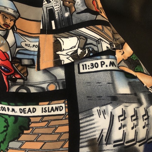 Point Zero Casual Shirt Large Cartoon Print PZ55 Party Shirt Short Sleeve - Picture 2 of 10