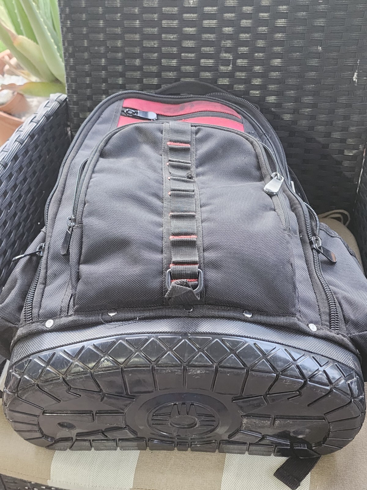 Heavy Duty Jobsite Backpack BAUER Water Resistant 23 Pocket Electrician HVAC eBay