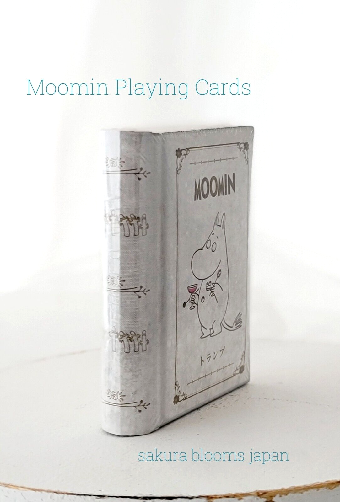 Moomin Playing Cards/Book shape/Small size Card/Ensky/Kawaii Japan