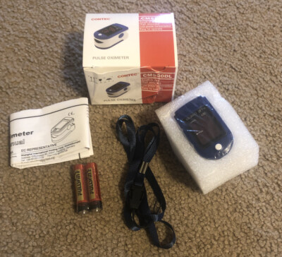 Contec CMS50DL Finger Pulse Oximeter Portable SPO2 Monitor