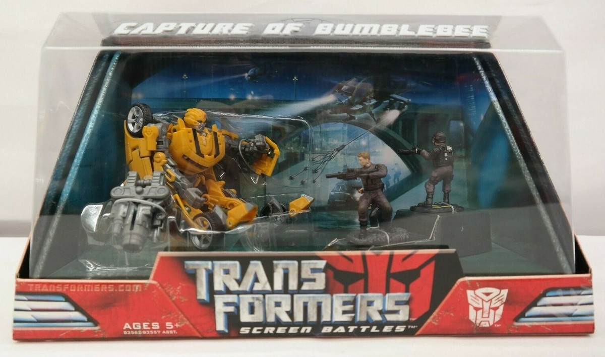 トランスフォーマー ムービー 2007 [SCREEN BATTLES] フリーウェイ ブロウル 6g7v4d0 Transformers Screen Battles Freeway Brawl Action Figure Set 2008