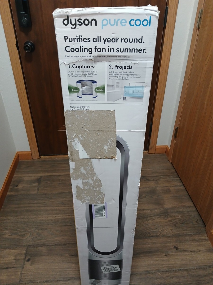 dyson purifier cool（箱あり） Dyson TP01 Pure Cool Tower 800 Sq. Ft. HEPA Air Purifier and