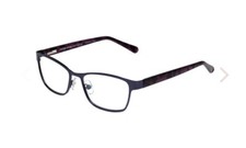 Foster Grant EZ2C Tierney Purple Multifocus Reading Glasses W/ Soft Case