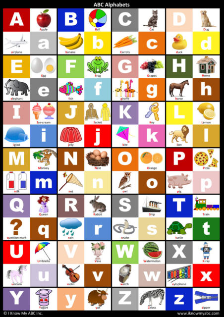 Alphabet Chart Buy Online