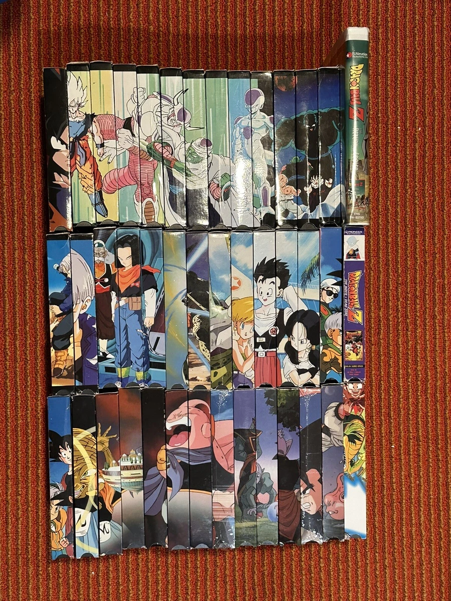 Lot Of Dragon Ball Z Uncut VHS Tapes, 47 OFF