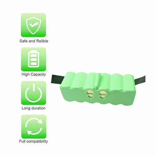 14.4V 6400mAh Li-ion Battery For iRobot Roomba 500 510 537 580 630 780 880 Serie - Picture 7 of 12